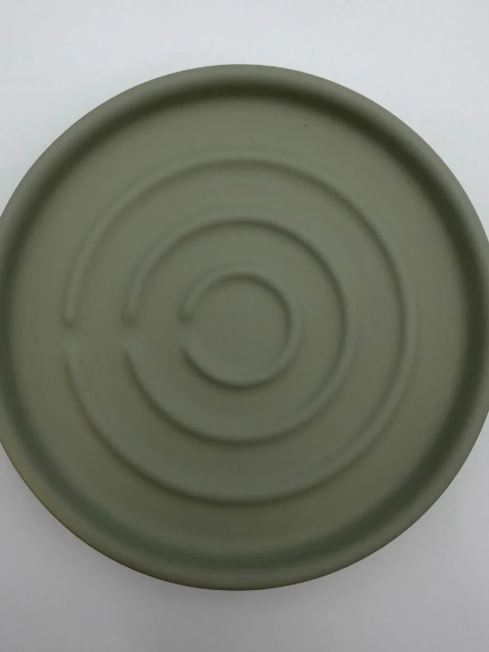 Zone Denmark Nova One Porcelain Soap Dish Matcha Green Minimalist NIB